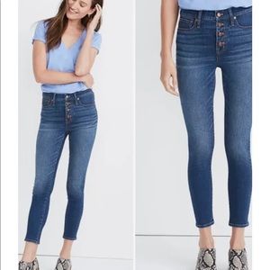 Madewell skinny jeans